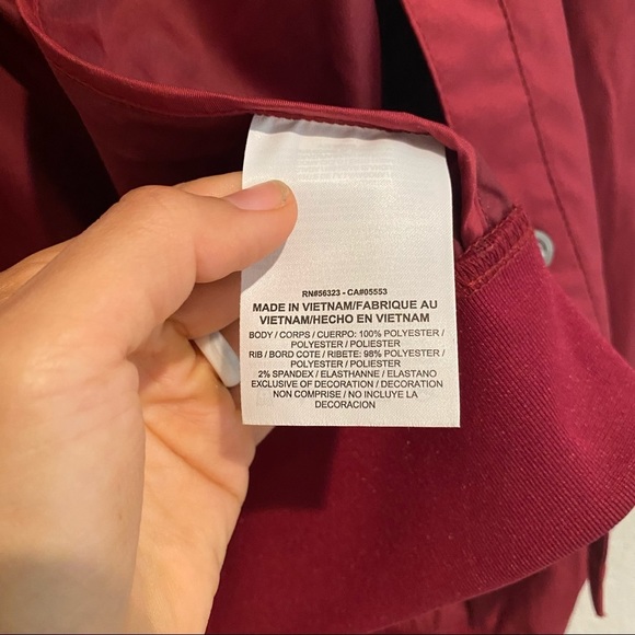 Nike Team Red Varsity Bomber Jacket Medium - Picture 6 of 12